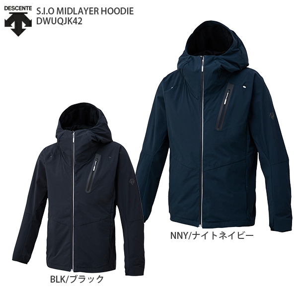 descente〔中间衣〕 2021>dwuqjk42 s.i.o midlayer hoodie